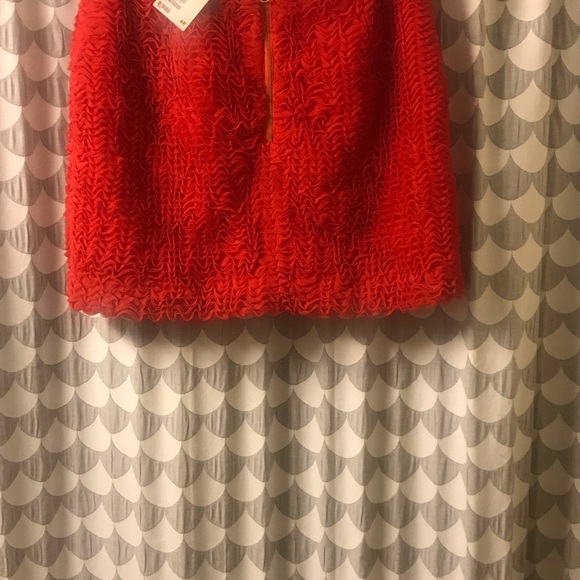 Red Ruffled Mini NWT - Picture 3 of 4